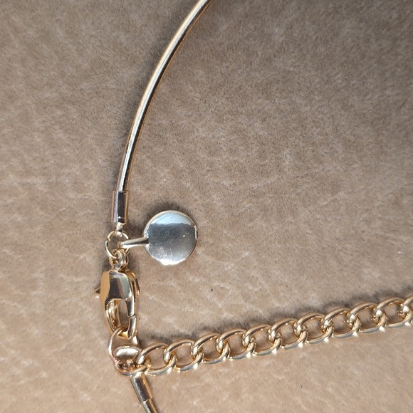 Gold & Mirror Necklace - Picture 6 of 9